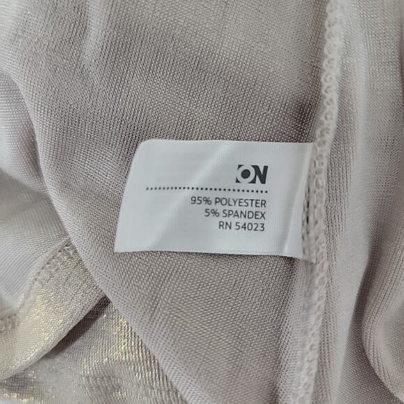 Old Navy Metallic Gold Shimmer Tank Dress Women’s S NWT Stretchy Party - Picture 8 of 8